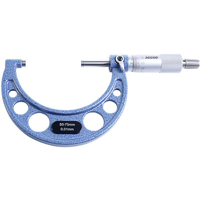 Basetech 1599709 Micrometer 50-75mm Reading 0.01mm DIN 863-1