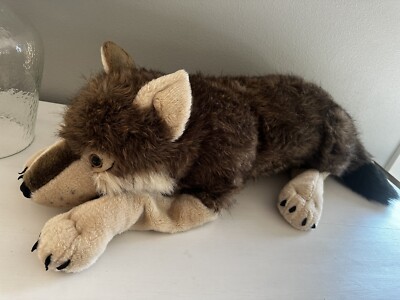 Wild Republic TIMBER WOLF Jumbo Large Plush 30
