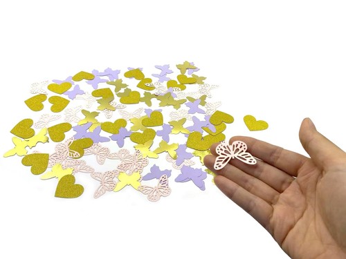 100PCS Butterfly Table ConfettiButterfly Birthday Decorations for Bridal Show... - Picture 6 of 7
