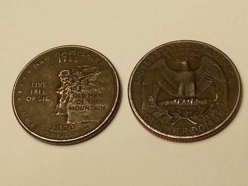 1996-D & 2000-P Washington Quarters Black Beauty's Real Nice. - Picture 6 of 7