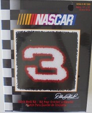 Caron NASCAR Dale Earnhardt 3 Latch Hook Rug Kit 13"x13" Sealed