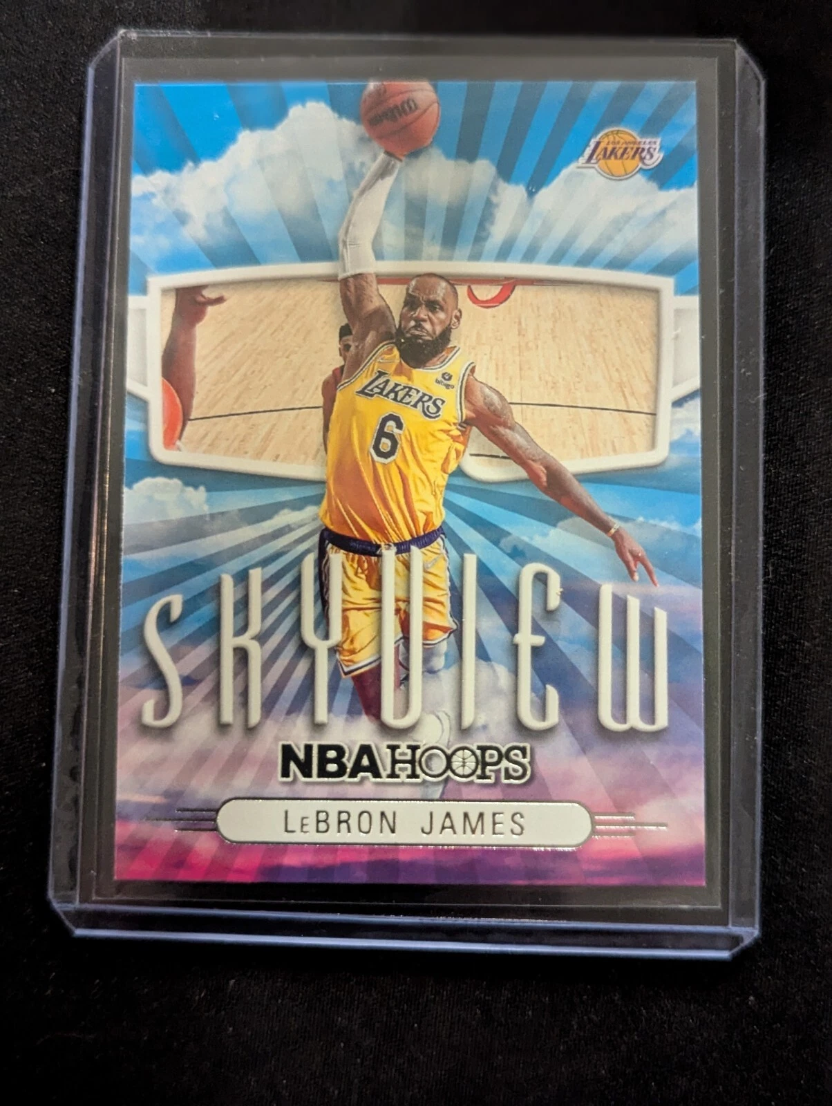 Lebron James trading card