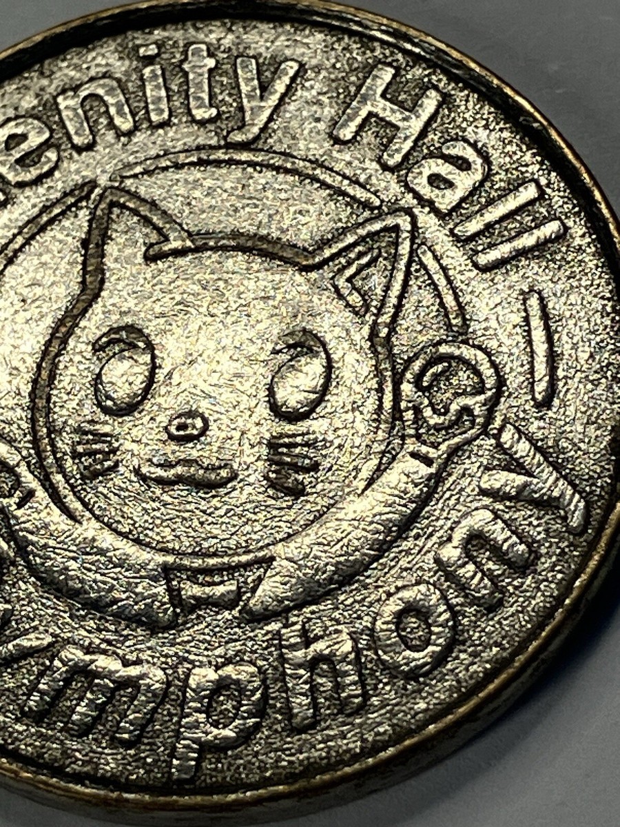 任天堂 コイン コレクション Amenity Hall Symphony Maestro Cat Amusement Token Japan Arcade
