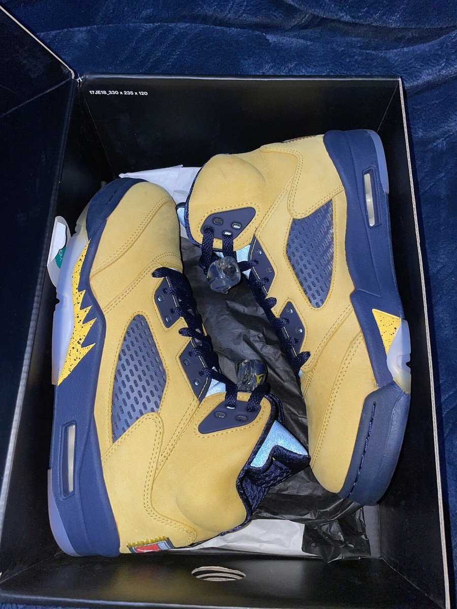 Size 8 - Jordan 5 Retro SP Michigan 2019 193153086417| eBay