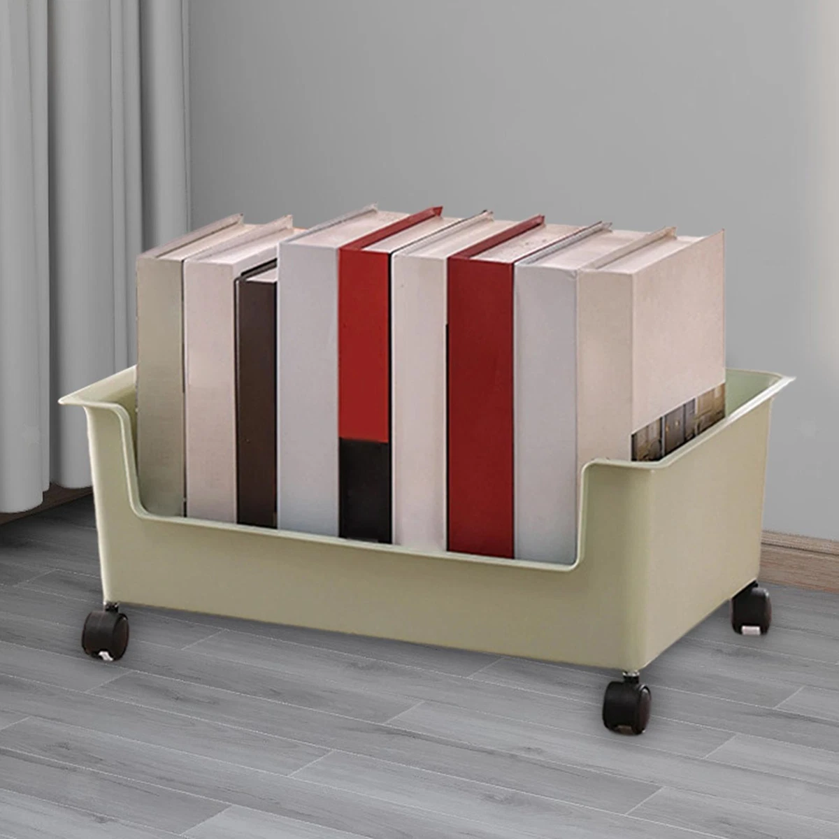 under Desk Storage Box Magazine Organizer for Kids Room Dormitory Office