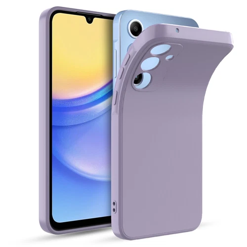 Funda de teléfono para Samsung Galaxy A15 A25 A55 5G Silicona líquida Delgada Suave NUEVA - Imagen 15 de 19