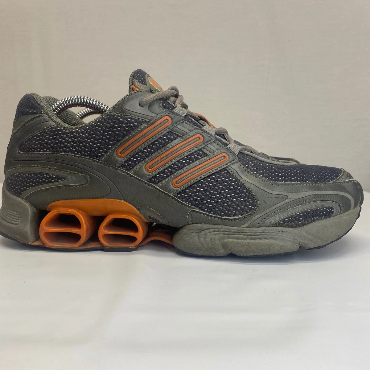 Adidas A3 Bounce, Art No 807558, Gray/Orange, Mens Running Shoes, Size 11 |