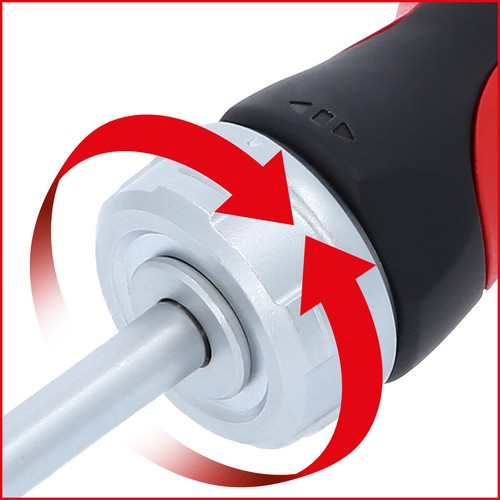 KS Tools 12 In 1 Ratchet Bit Screwdriver Magnetic, 159.2035 - Picture 2 of 6