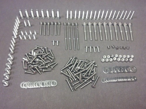 Summit Traxxas Stainless Steel Hex Head Screw Kit 250++ pcs NEW 4x4 - 第 1/1 張圖片