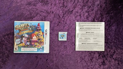 Nintendo 3DS Gravity Falls: Legend of the Gnome Gemulets Complete in Box CIB
