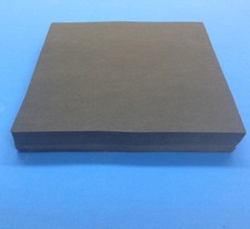 Cut Away 2.5oz 8.5 "x 8.5 pk of 100 pre cut squares in Black Machine Embroidery