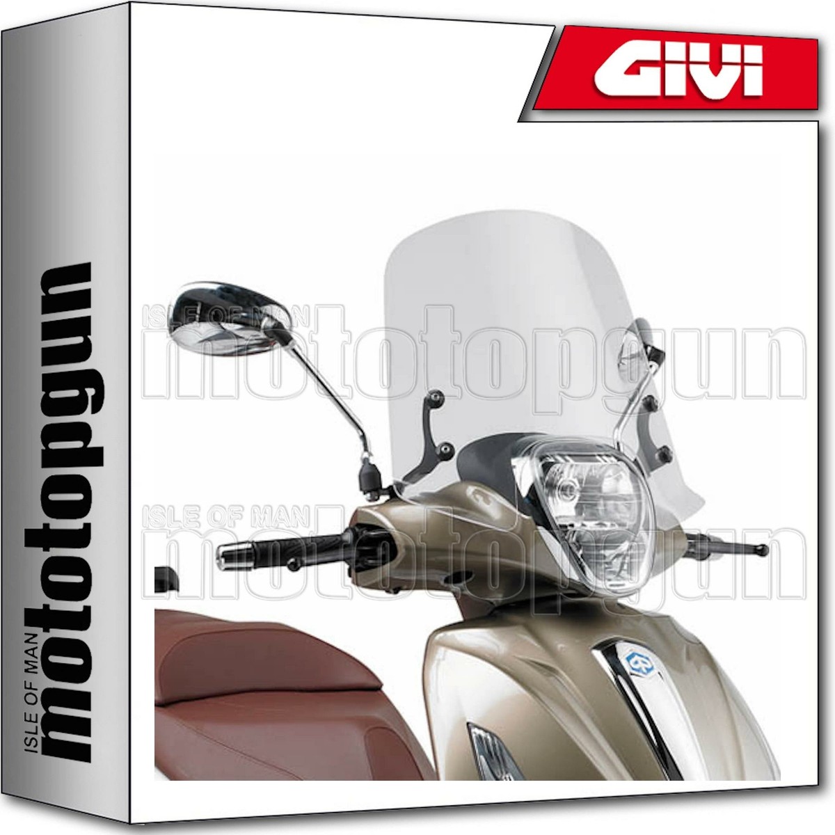 GIVI WIND-SCREEN 357A PIAGGIO BEVERLY 350 SPORT TOURING 2018 18