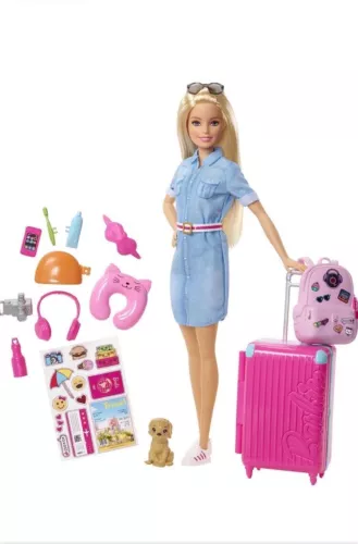 NEU im BOX 2018 MATTEL BARBIE DREAMHOUSE ADVENTURES REISENDER mit ZUBEHÖR