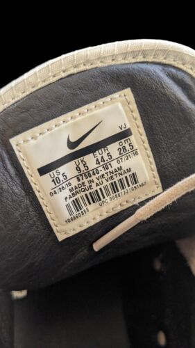 Nike x Pendleton Sneakers US Size 10.5 SFB Leather 'Off White' 875040-101 - Picture 8 of 10