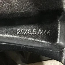 2018-2020 Ford F-150 10173 A Wheel 20 X 8-1/2 6 Y Spoke Rim Hyper Grey Jl3Z1007F