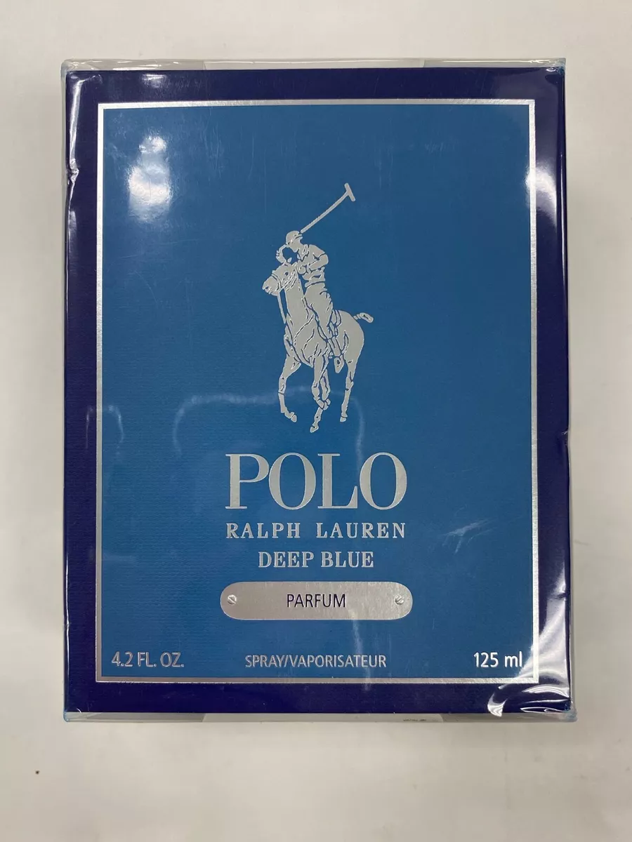 AUTHENTIC Ralph Lauren Polo Deep Blue 4.2 oz Men s Eau de Parfum