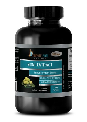 anti-aging capsules - NONI EXTRACT 500mg - noni glow supplement - 1 Bottle 