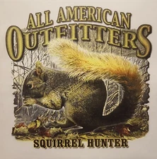 ALL AMERICAN OUTFITTERS SQUIRREL HUNTER 3X SHIRT #597