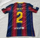 Sergino Dest signed FC Barcelona soccer jersey #2 Team USA *PROOF*