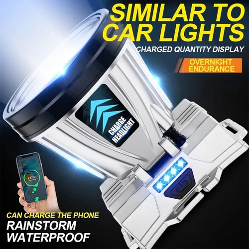 2400mAh USB Stirnlampe Kopflampe Scheinwerfer Wiederaufladbar Wasserdicht Akku - Bild 1 von 11