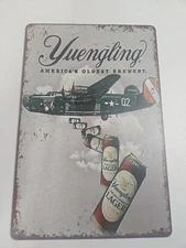 Yuengling, America's Oldest Brewery, Rustic-looking 8x12 Sign, Beer, Alcohol