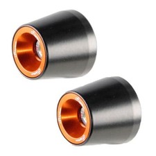 Contrappesi manubrio Lightech Serie 200 arancione Yamaha Tmax 530 2012-2021