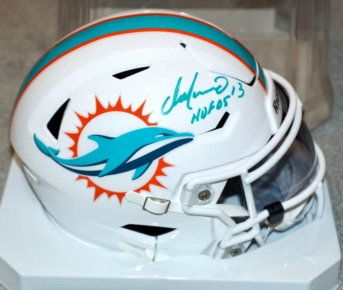 DAN MARINO "HOF 05" Signed Miami Dolphins Speedflex MIDI Helmet BECKETT COA