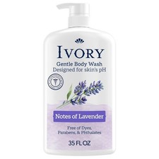 Body Wash, Mild Gentle, Lavender Scent, For All Skin Types, 35 fl oz