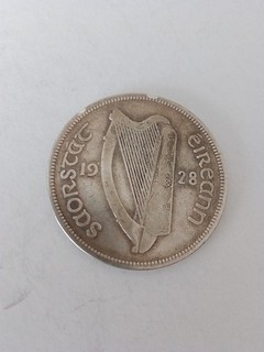 Irish 1928 Half Crown