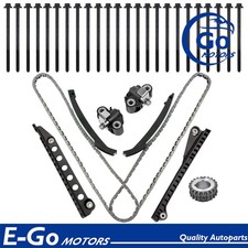 Cylinder Head Bolt Timing Chain Kit Fits Ford E-150 E-550 250 Econoline 5.4L V8