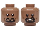 LEGO Star Trek Lieutenant Worf Minifigure Head 10356 U.S.S. Enterprise NCC-1701D