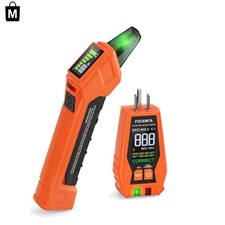 All-in-One Circuit Breaker Finder GFCI Tester with Digital Display Case