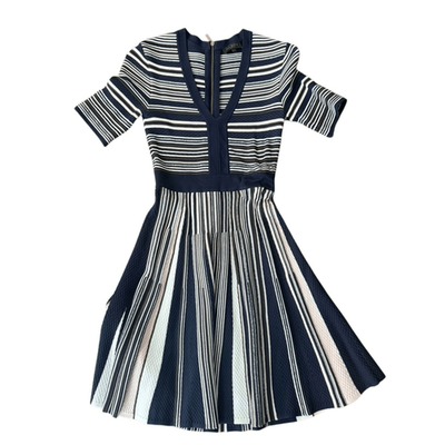 Ted Baker Meemeei Striped Skater Dress 0
