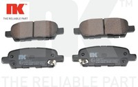 NK 222257 Bremsbelagsatz FüR Scheibenbremse Bremsbelagsatz BremsbeläGe