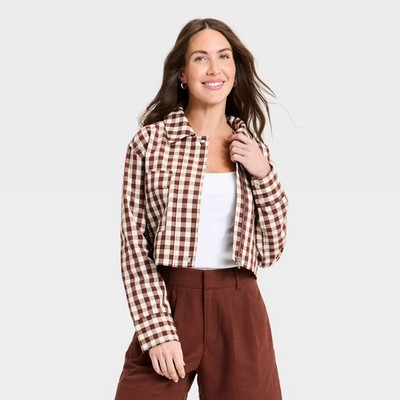 Women's Transitional Cropped Jacket - A New Day | eBay