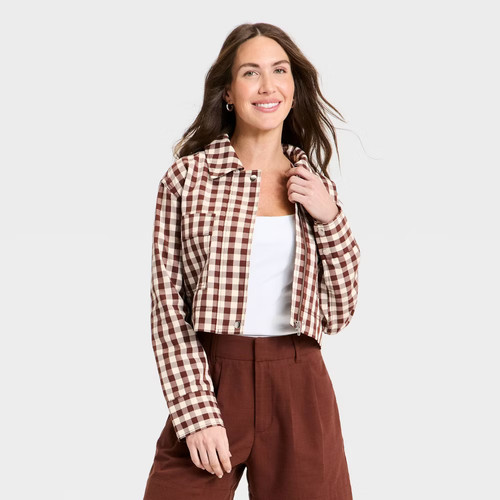 Women Transitional Cropped Jacket - A New Day