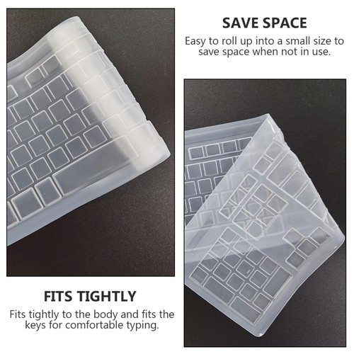 2 Pcs Tastaturschutz Abdeckung Für Elektrische Tastaturen Auto Schlüssel Fall - Photo 6/12
