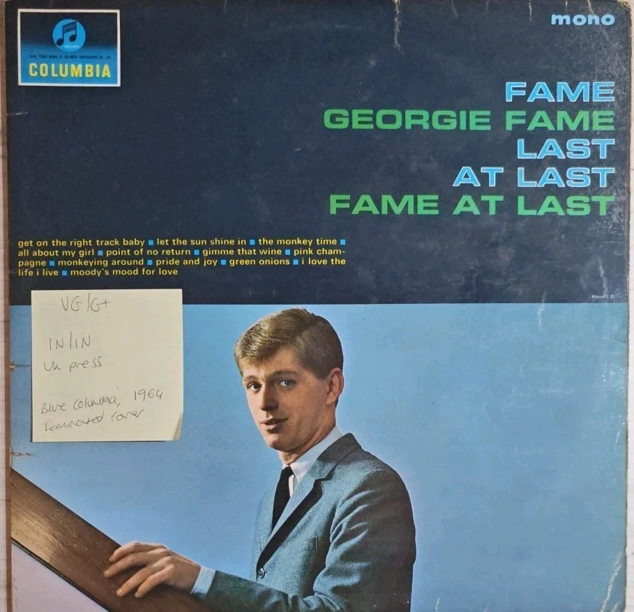 georgie fame products for sale | eBay UK