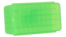 Caja de munición deslizante lateral MTM plástico verde transparente multicalibre - P50SS9M16