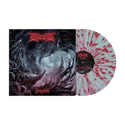Ingested 'Denigration' Clear Turquoise Splatter Vinyl - NEW