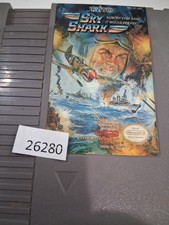 2 retro flying shooters Nintendo video games NES Sky Shark & Airwolf 26280 wt1