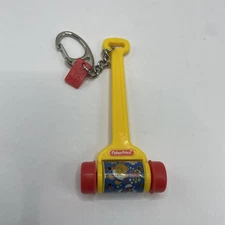 Vintage Fisher Price Minature Basic Fun Roller Melody Chime Keychain Toy