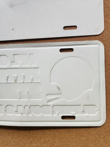 3 placas de licencia diferentes del Super Bowl de metal de aluminio de los Pittsburgh Steelers de los años 70 - Imagen 23 de 23