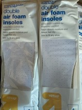 6-PACK Up Up Air Foam insoles Unisex Women s 5-10 Men s 7-13 Cushioning Foam
