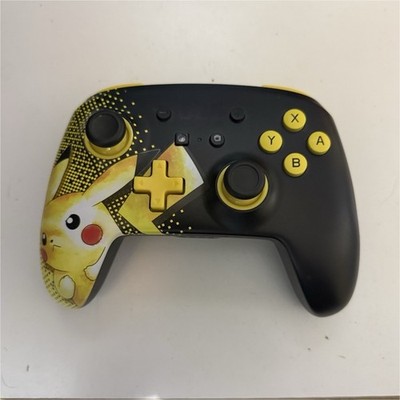 PowerA Pokémon Pikachu Wireless Controller Black Yellow Nintendo Switch