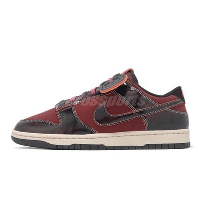 Nike Dunk Low Retro SE Panda Monium Pack Team Red Men Casual  display picture 3