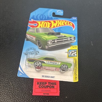 Hot Wheels Speed Graphics - '68 Dodge Dart Die-Cast Model (GHC87)