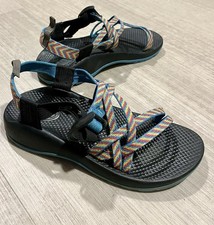 Sandalia Chaco Kids ZX/1 EcoTread Multicolor En Fiesta Senderismo Impermeable Juventud 4