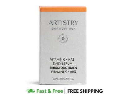 Artistry Skin Nutrition Vitamin C + HA3 Daily Serum 12ml -New 
