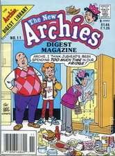 New Archies Digest Canadian Price Variant #11 FN 1990 Stock Image